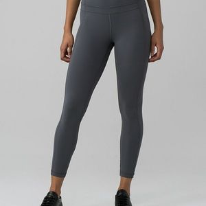 NWT Lululemon pushing limits full length gray
